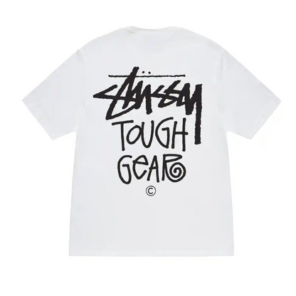 Stussy Tough Gear Tee - White