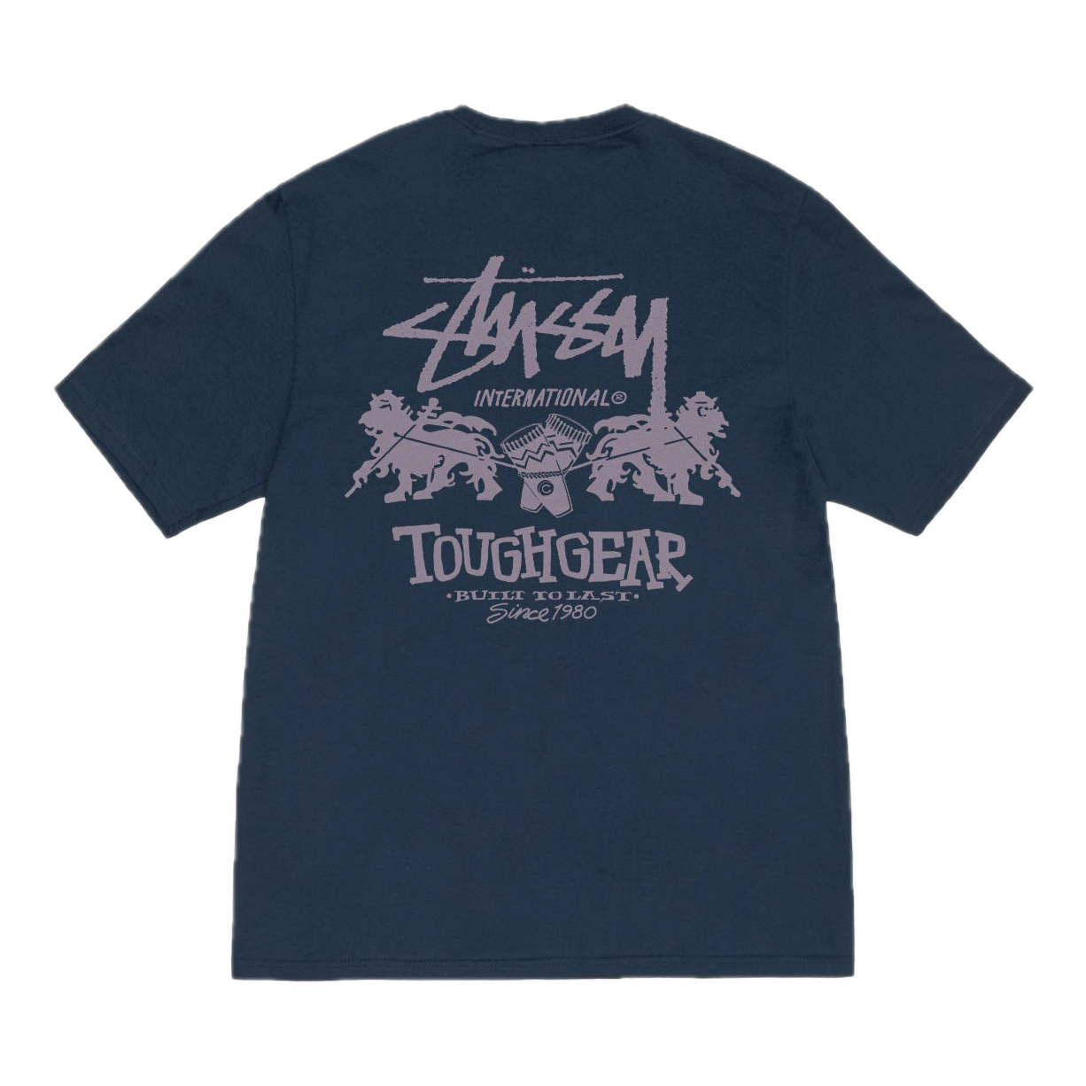 Stussy Tough Gear International Tee - Navy