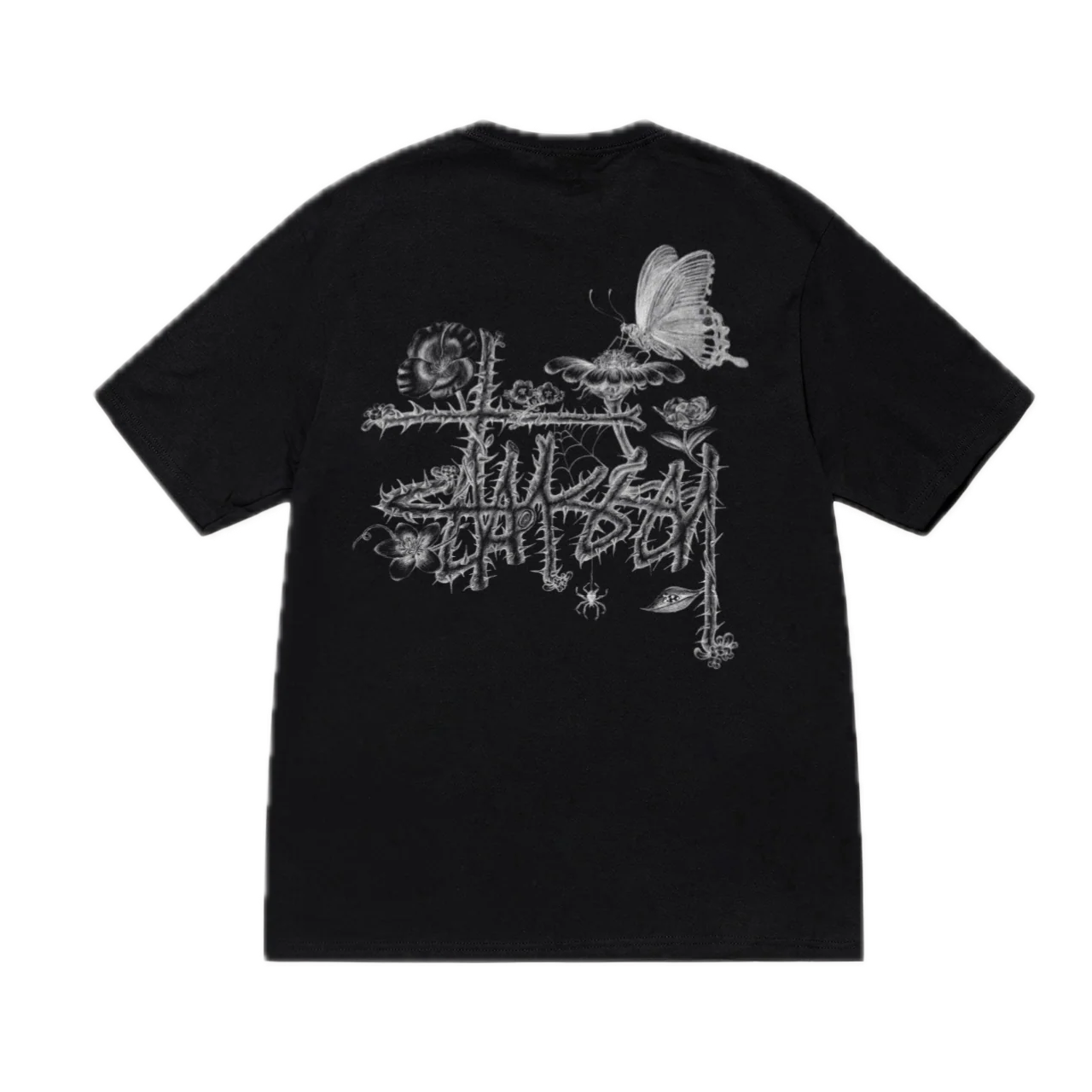 Stussy In Bloom Tee - Black