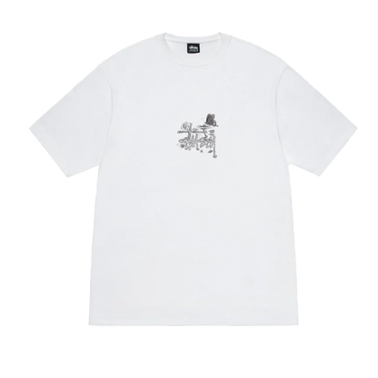 Stussy In Bloom Tee - White