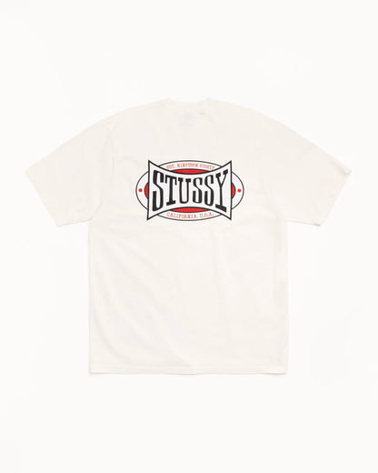 Stussy Champion Oval Pigment Dyed Tee - Natural