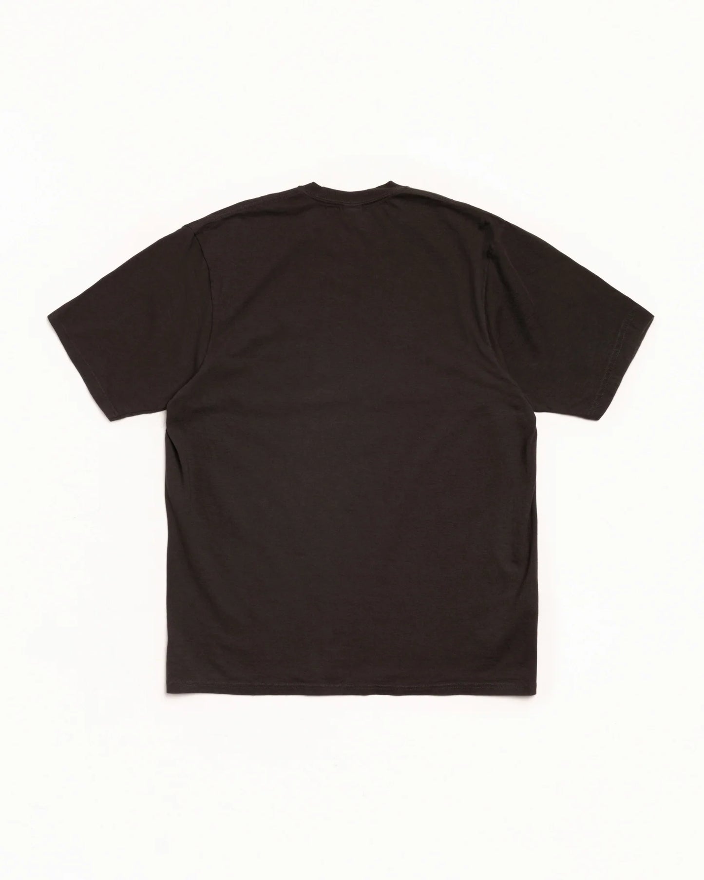 Stussy Stretch Pigment Dyed Tee - Faded Black