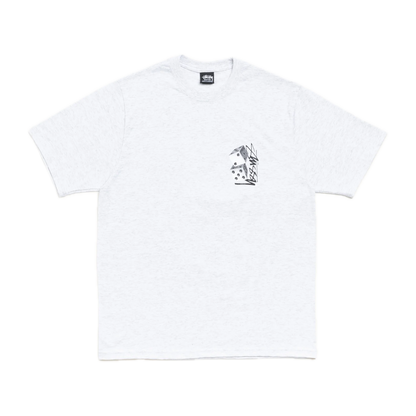 Stussy Tall Dice Tee - Ash Heather