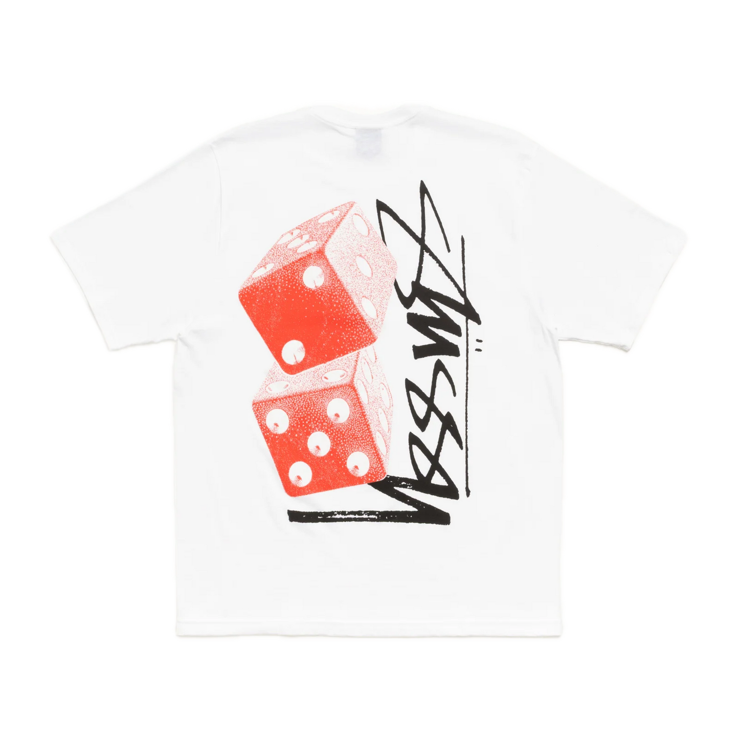 Stussy Tall Dice Tee - White
