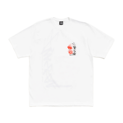 Stussy Tall Dice Tee - White