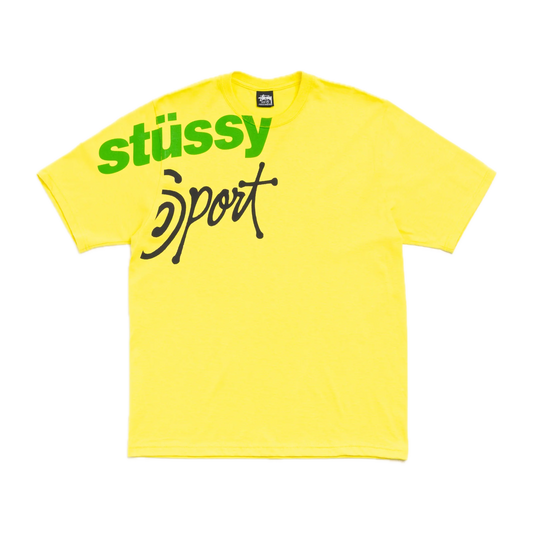Stussy Stussy Sport Tee - Lemon