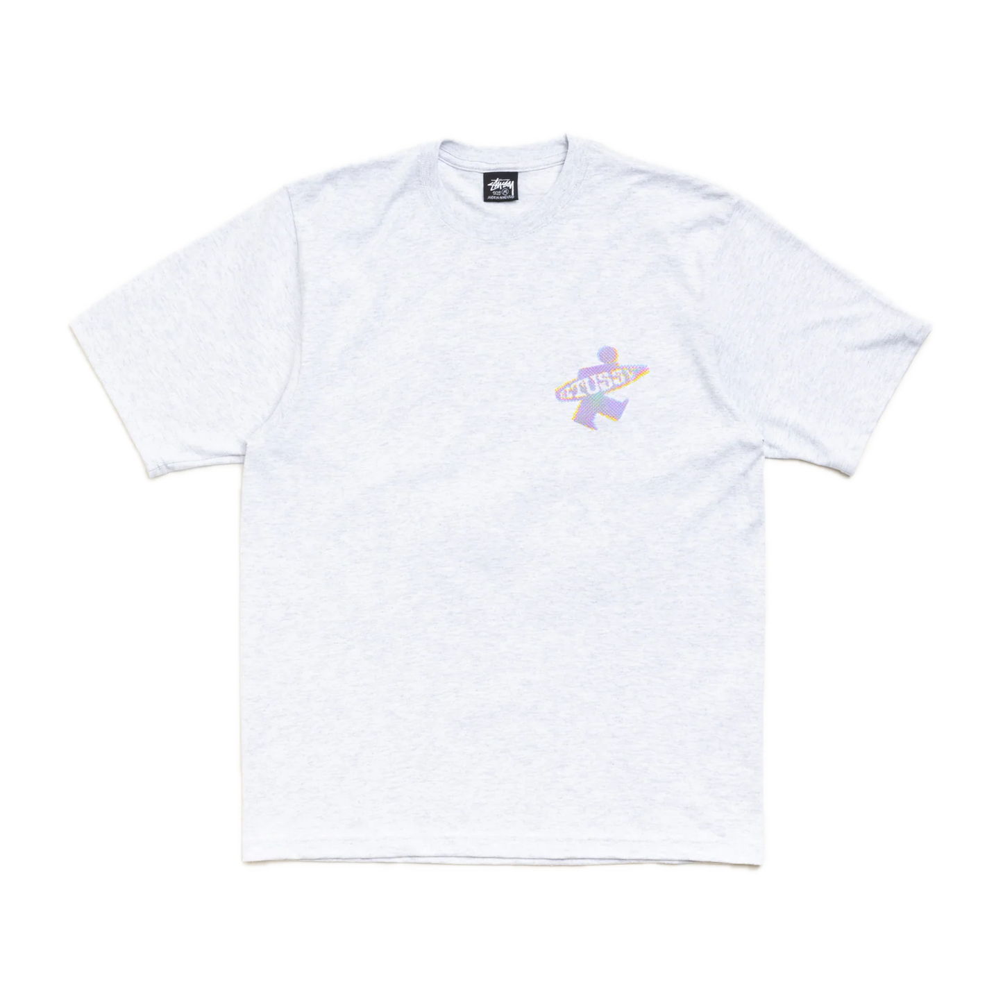 Stussy Dot Surf Tee - Ash Heather