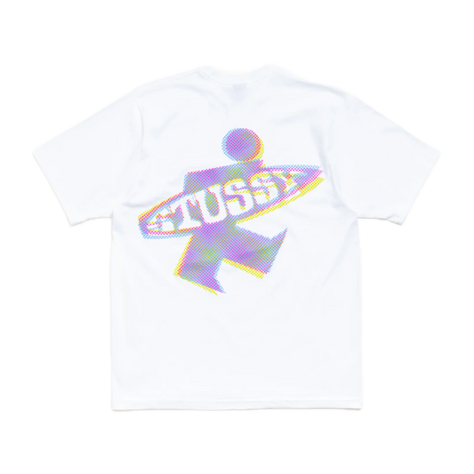 Stussy Dot Surf Tee - White