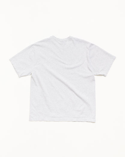 Stussy Block Sport Tee - Ash Heather