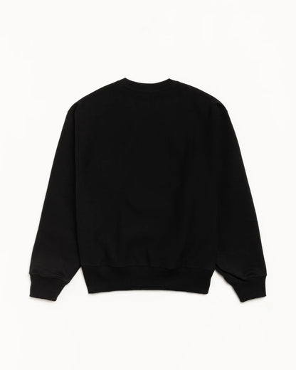 Stussy Long Range Crewneck - Black
