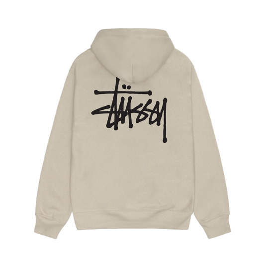 Stussy Basic Hoodie - Khaki