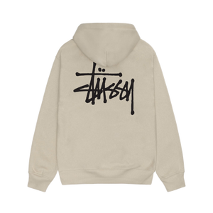 Stussy Basic Hoodie - Khaki