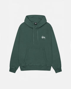 Forest green discount stussy hoodie