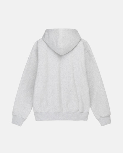 Stussy Stock Box Hoodie - Ash Heather