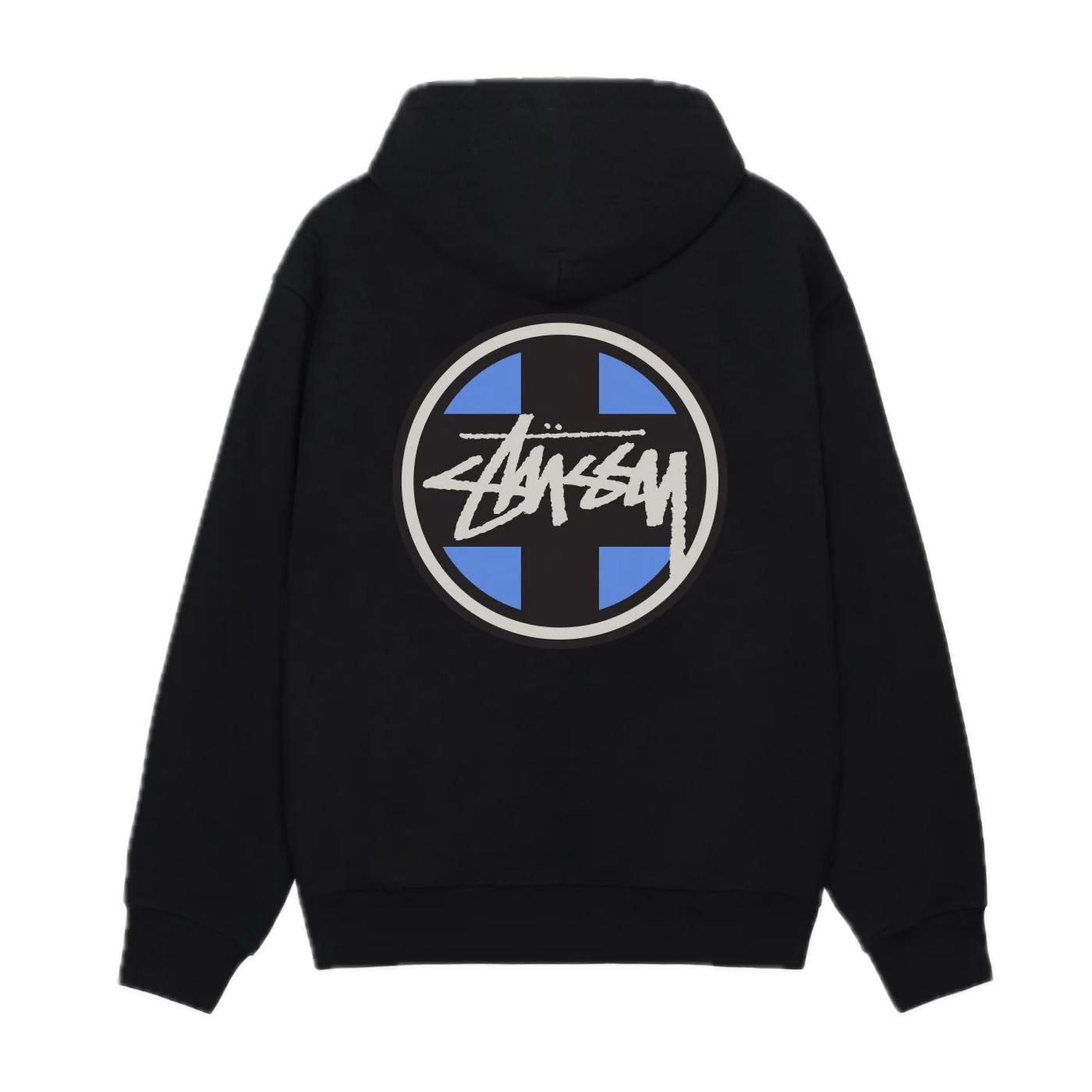 Stussy Cross Dot Hoodie - Black