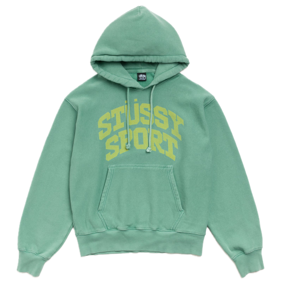 Stussy Block Sport Garment Dyed Hood - Arctic