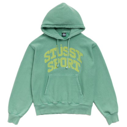 Stussy Block Sport Garment Dyed Hood - Arctic