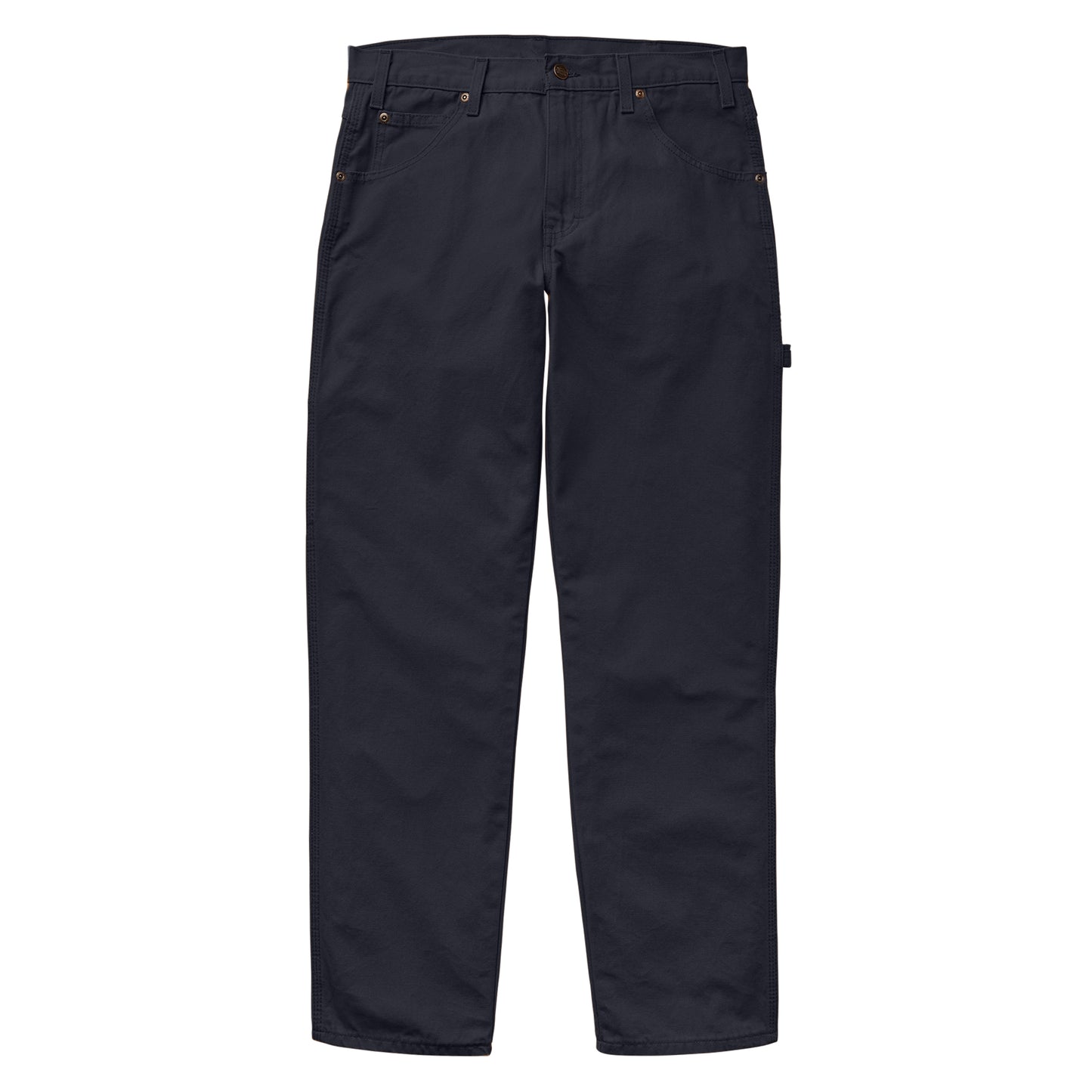 Dickies Relaxed Fit Duck Carpenter Pants - Rinsed Black