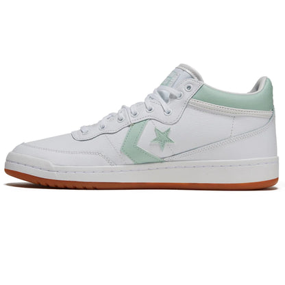 Converse Fastbreak Pro Mid Leather - White/Sticky Aloe