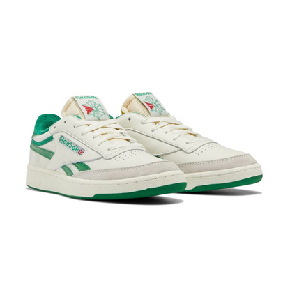 Reebok Club C Revenge Vintage - Chalk/Paper White/Glen Green