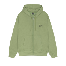 Load image into Gallery viewer, Stussy Basic Zip Hoodie - Moss