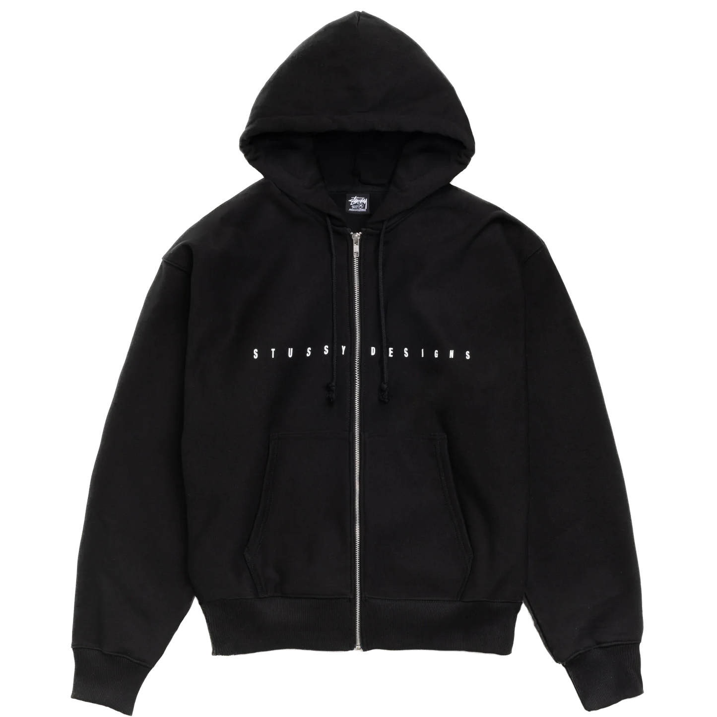 Stussy S Box Zip Hoodie - Black