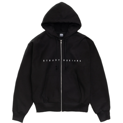 Stussy S Box Zip Hoodie - Black