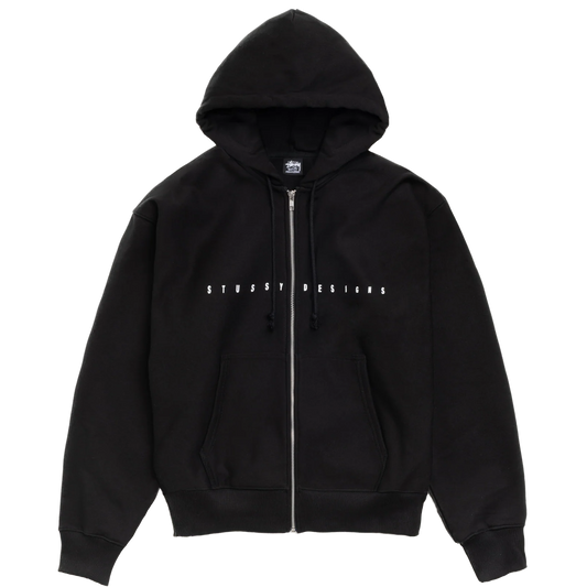 Stussy S Box Zip Hoodie - Black
