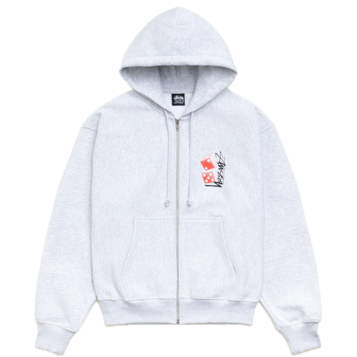 Stussy Stussy Sport Zip Hoodie - Ash Heather
