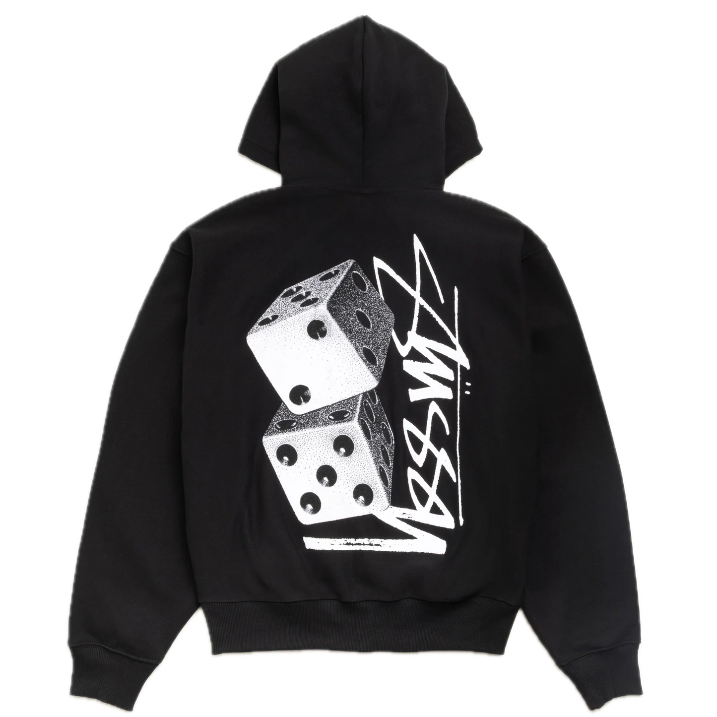 Stussy Tall Dice Zip Hoodie - Black