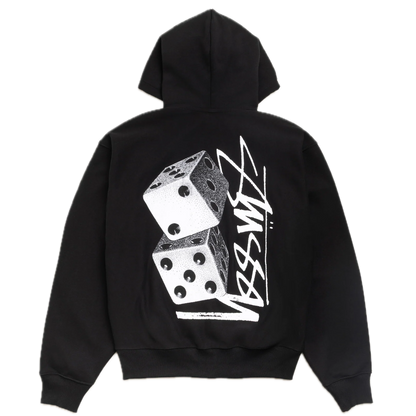 Stussy Tall Dice Zip Hoodie - Black