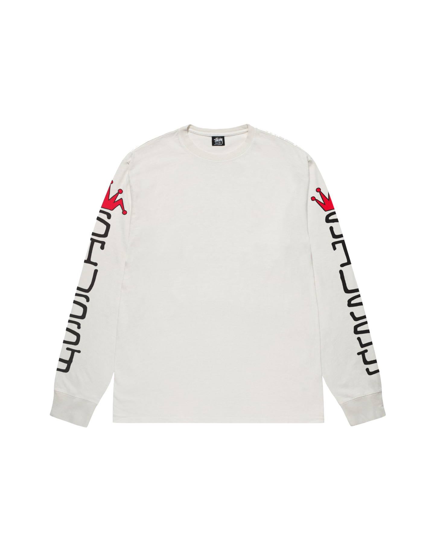 Stussy Jumbo Pigment Dyed Longsleeve - Natural