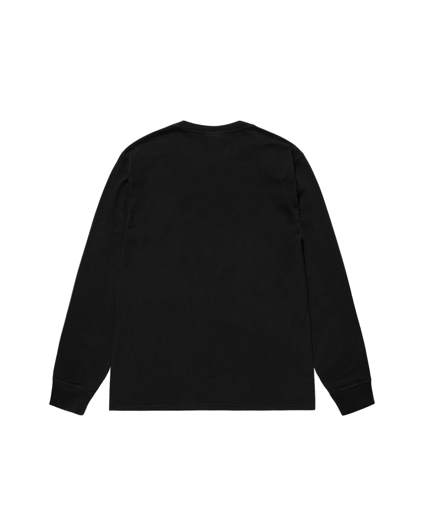 Stussy Small Stock Pigment Dyed Longsleeve -Black