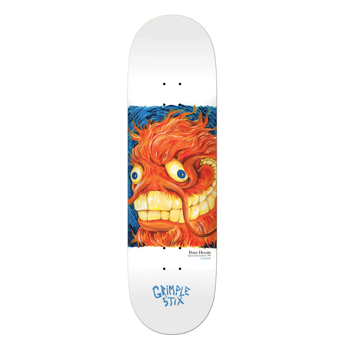 Antihero Grimplestix Hewitt Fine Art Deck - 9.02