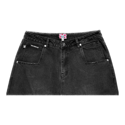Star Team Circle Cargo Jeans - Black