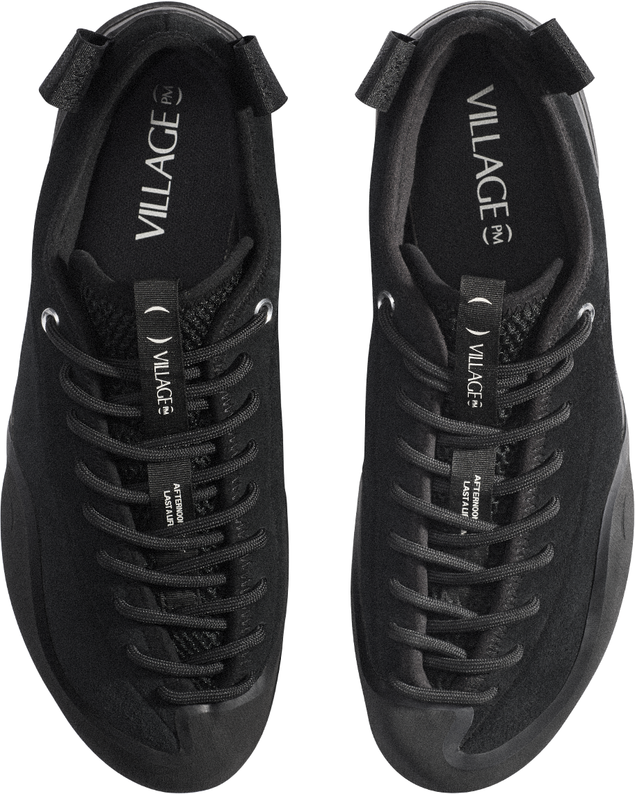 靴 village pm 1pm black Village PM 1PM - Black/Natural Black – Ninetimes Skateshop