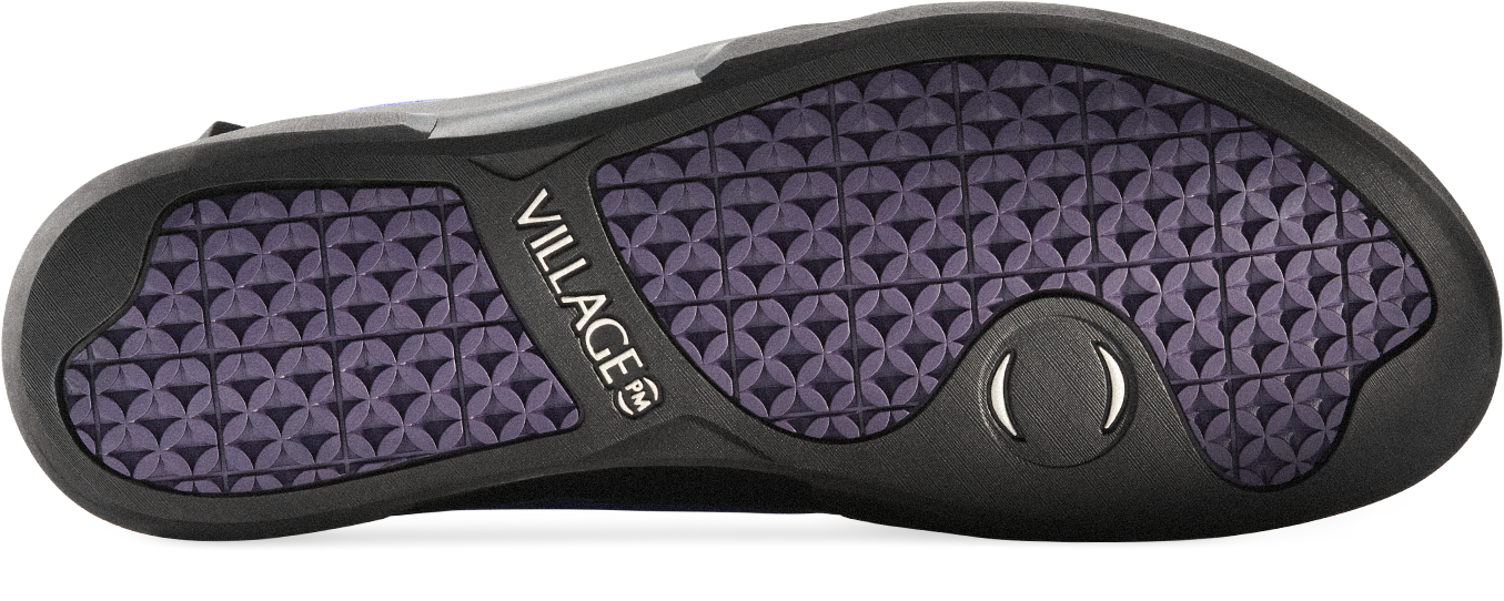 Village PM 1PM - Purple/Natural Black