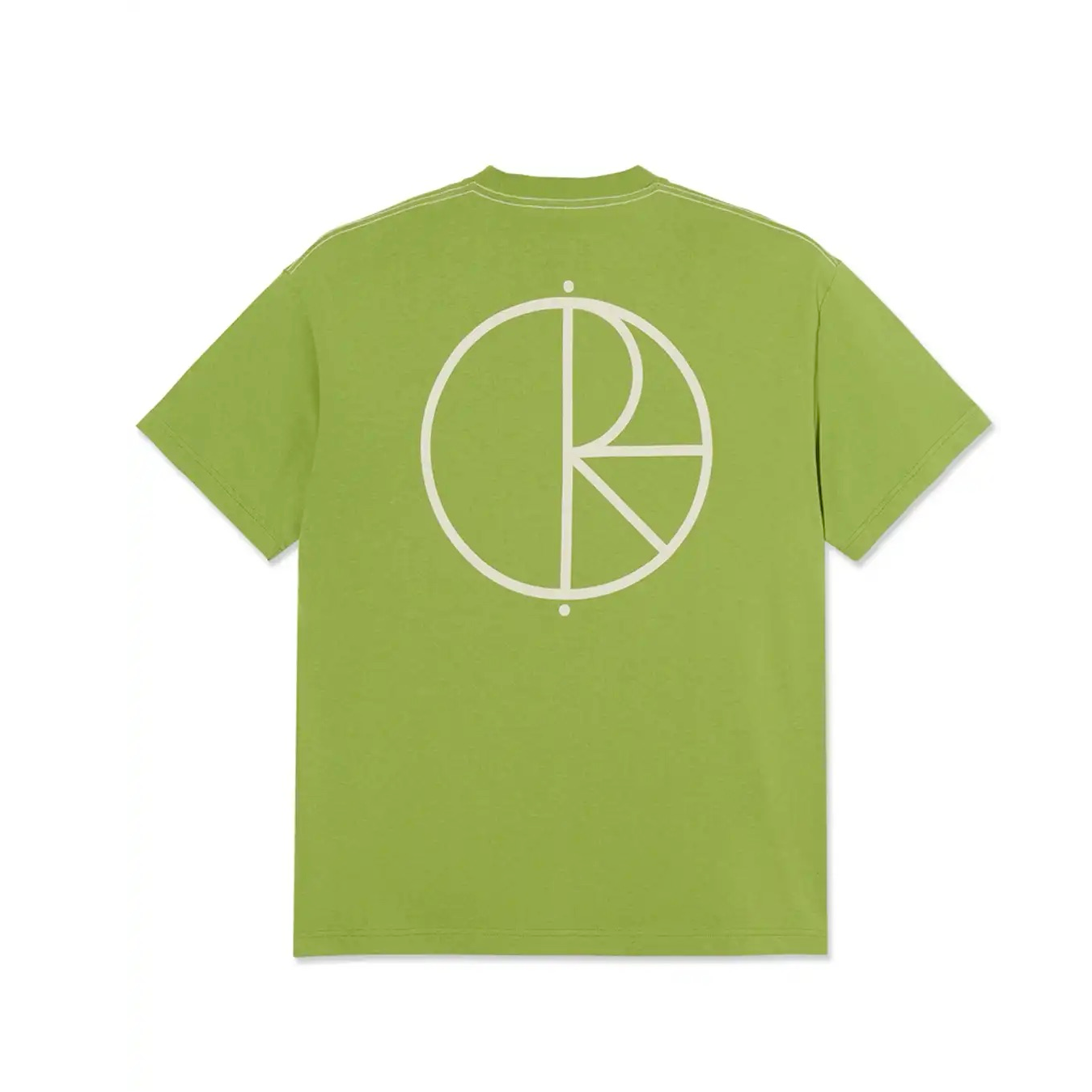 Polar Stroke Logo Contrast Tee - Peridot