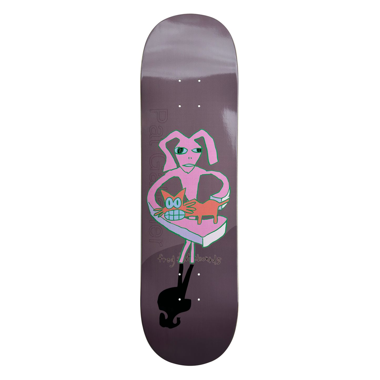 Frog Pat G Red Cat Deck - 8.42