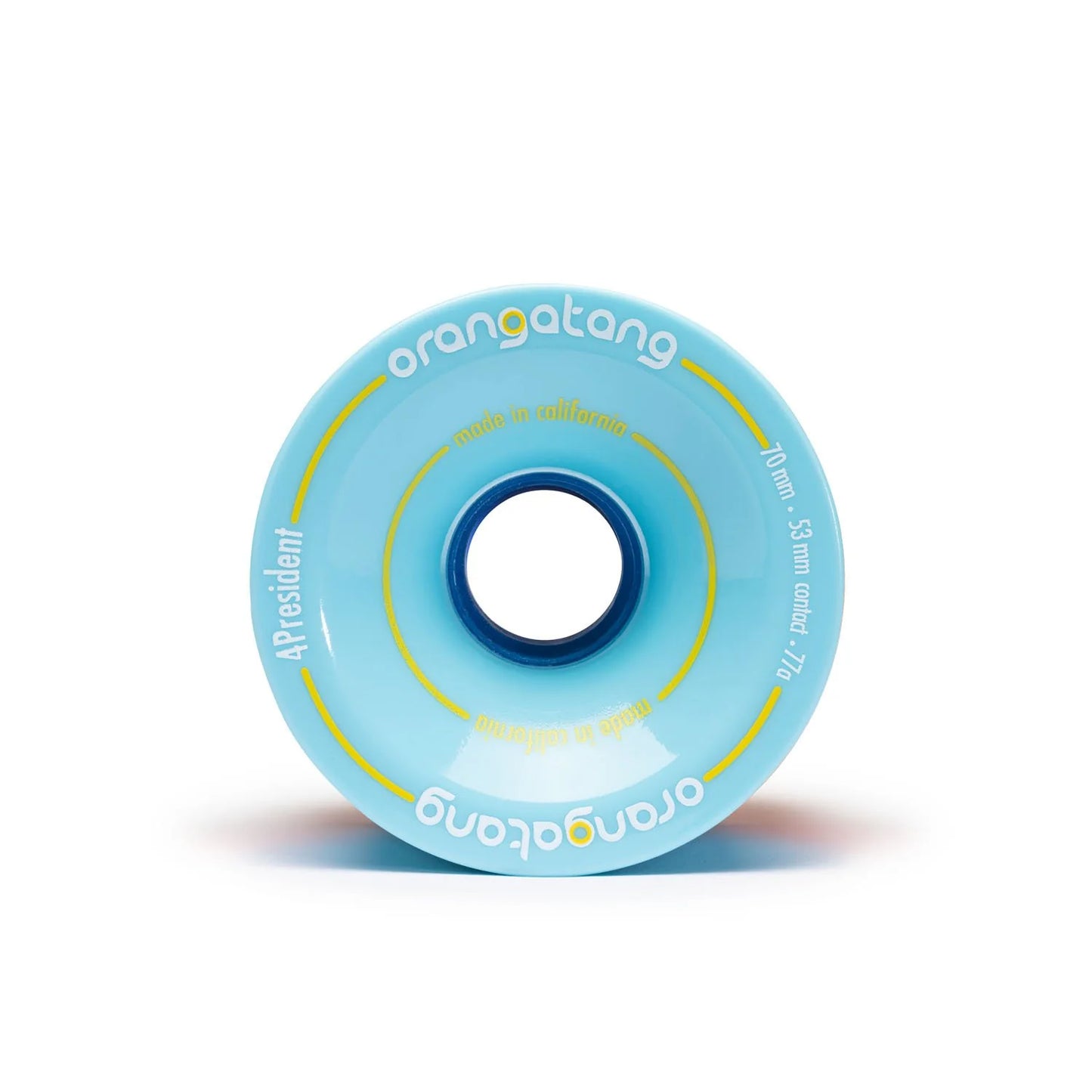 Orangatang Wheels 4 President Blue - 77a 70mm
