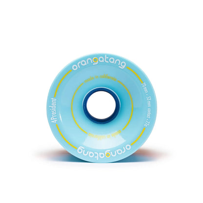 Orangatang Wheels 4 President Blue - 77a 70mm