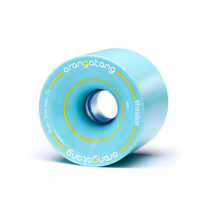 Orangatang Wheels 4 President Blue - 77a 70mm