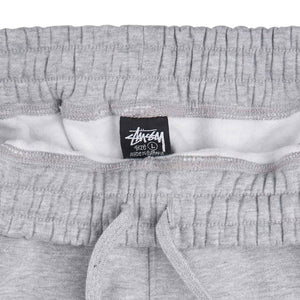 Stussy Stock Logo Sweatpant - Grey Heather