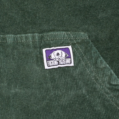 Fucking Awesome Corduroy Zip Hoodie - Green