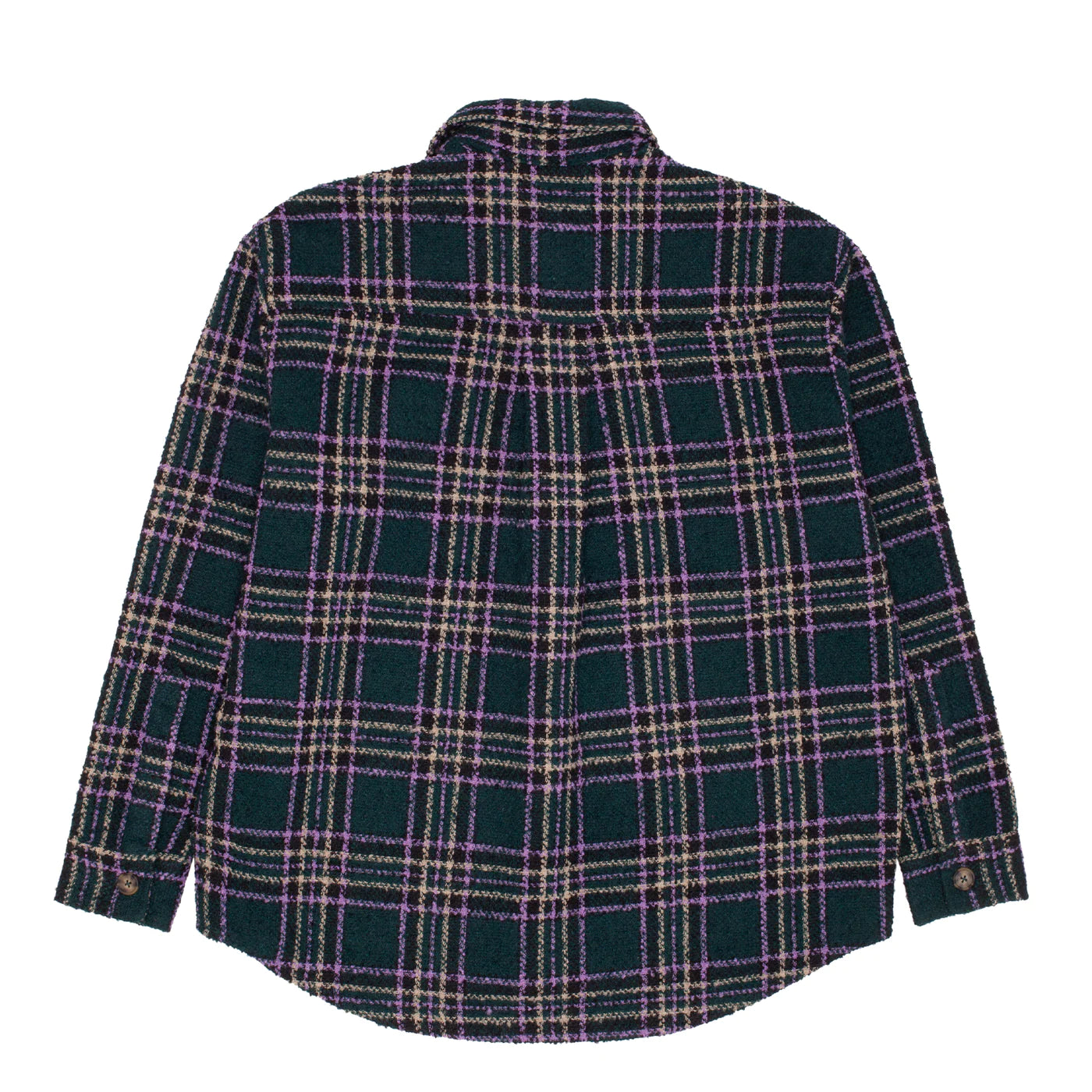 Fucking Awesome Less Heavyweight Oversized Flannel - Green