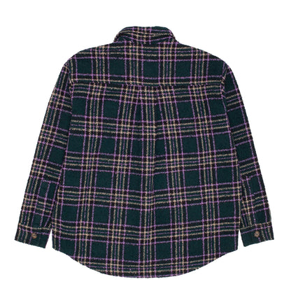 Fucking Awesome Less Heavyweight Oversized Flannel - Green