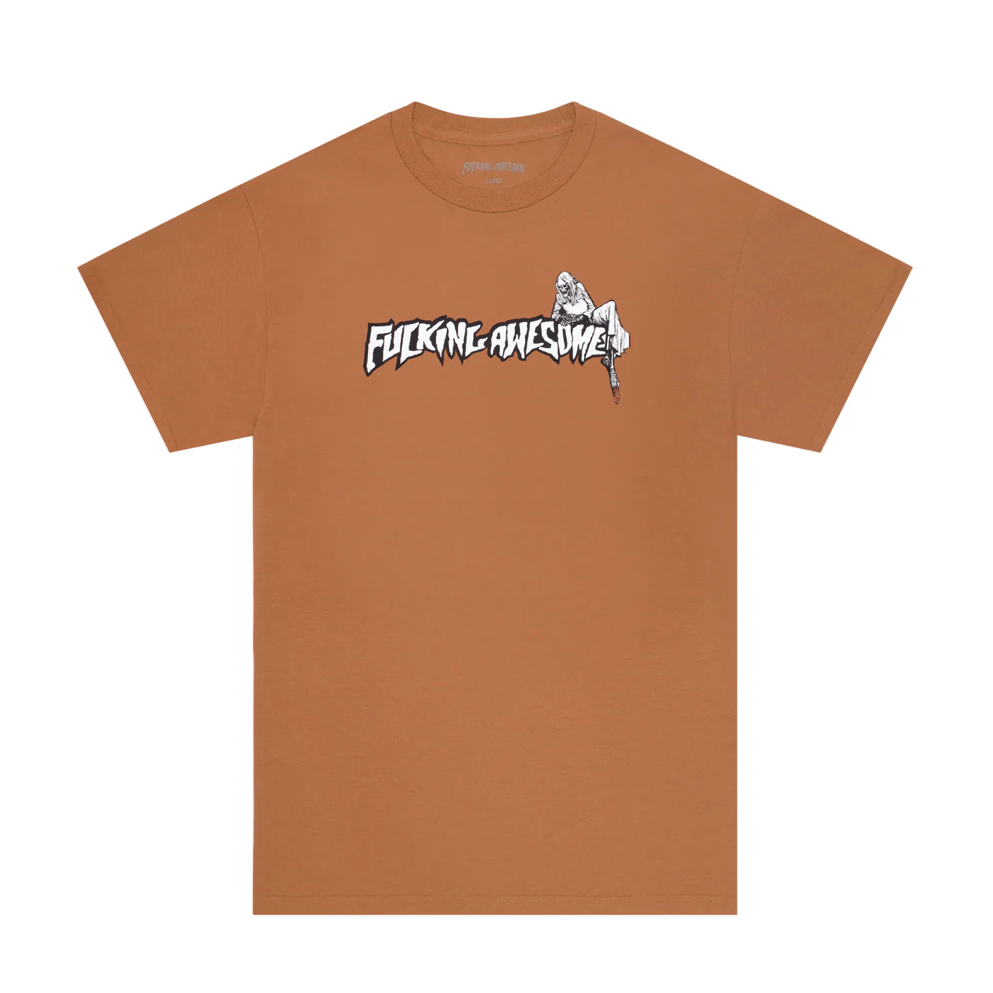 Fucking Awesome Muerte Tee - Brown Sugar