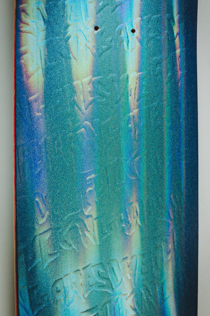 Fucking Awesome Embossed Gamma Ray Blue Deck - 8.38