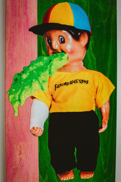 Fucking Awesome Wanto Throw Up Man Deck - 8.5