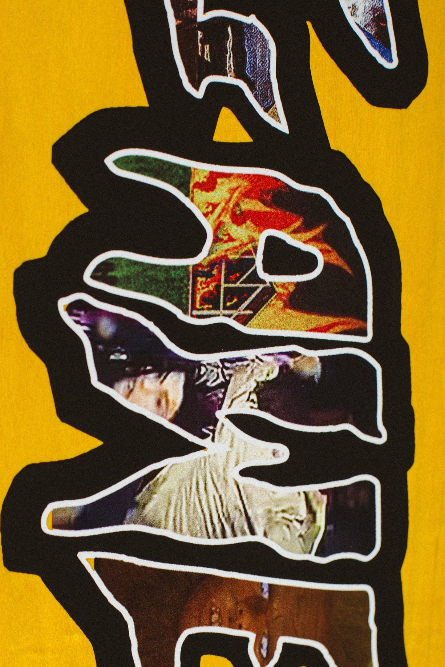 Fucking Awesome Dill Big Logo Collage Deck - 8.25